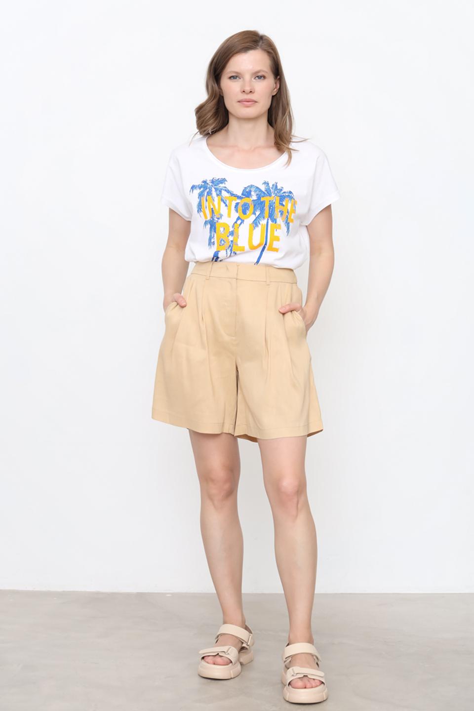 Шорты Silvian Heach бежевые