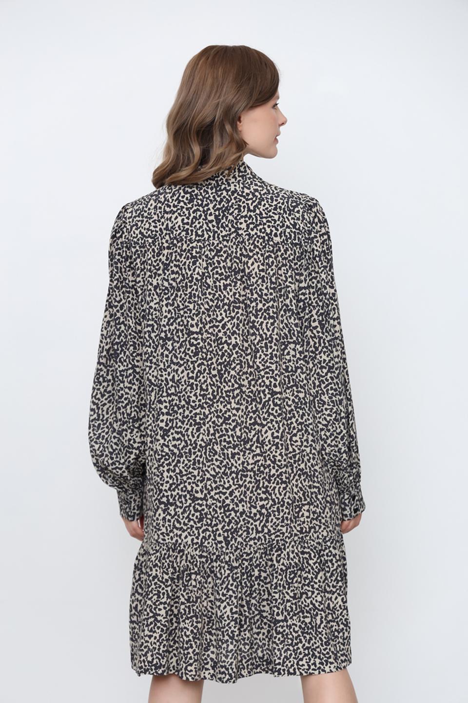Платье Marc Aurel с леопардовым принтом