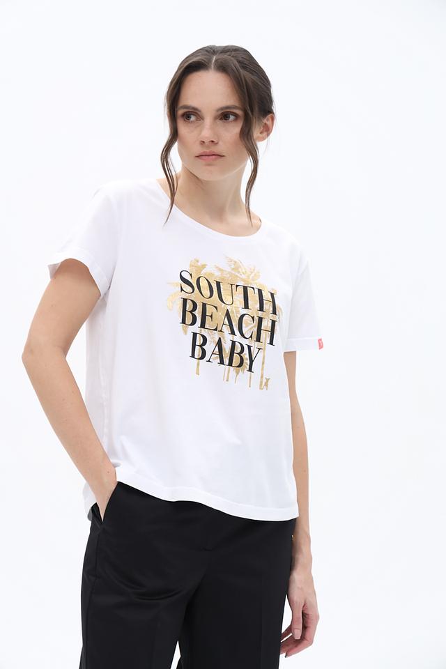 Футболка Frieda and Freddies с принтом