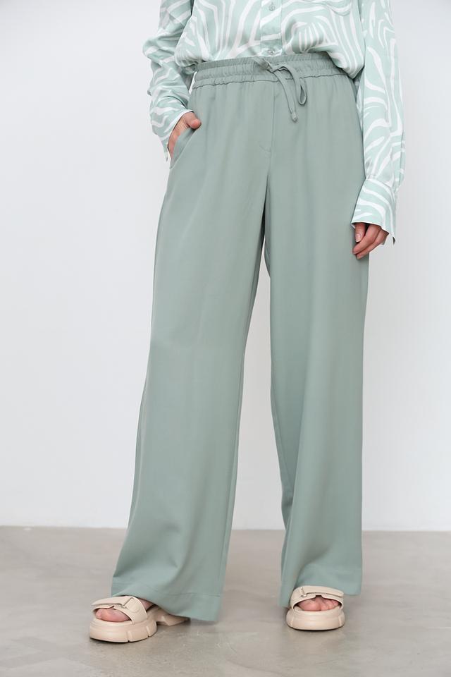 Брюки палаццо Marc Aurel мятные