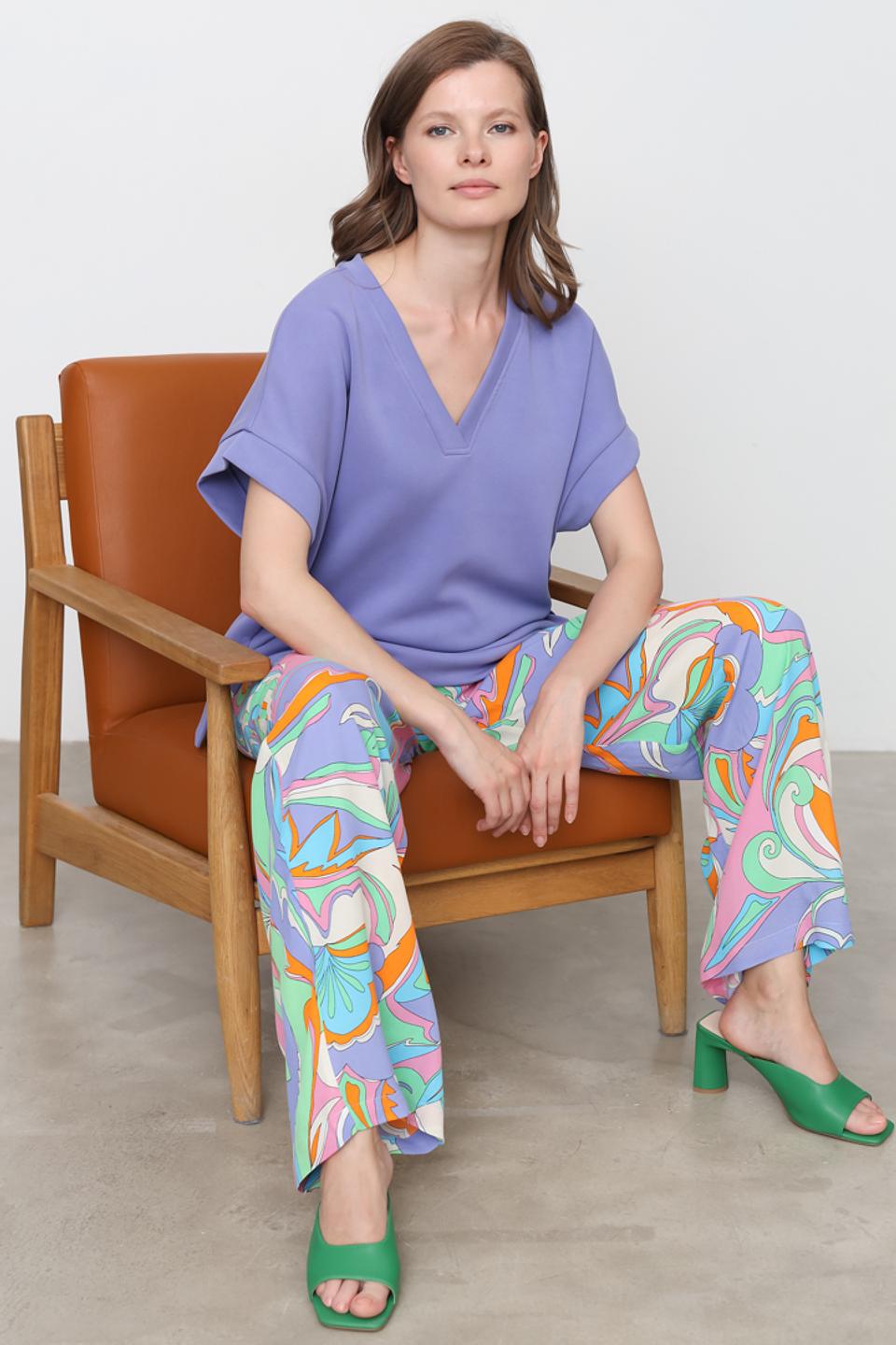 Футболка Rich and Royal лиловая