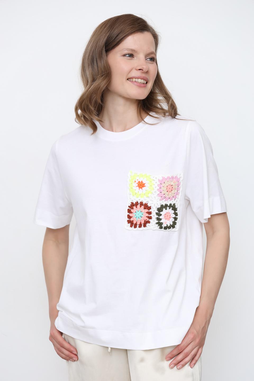 Футболка Rich and Royal с аппликацией