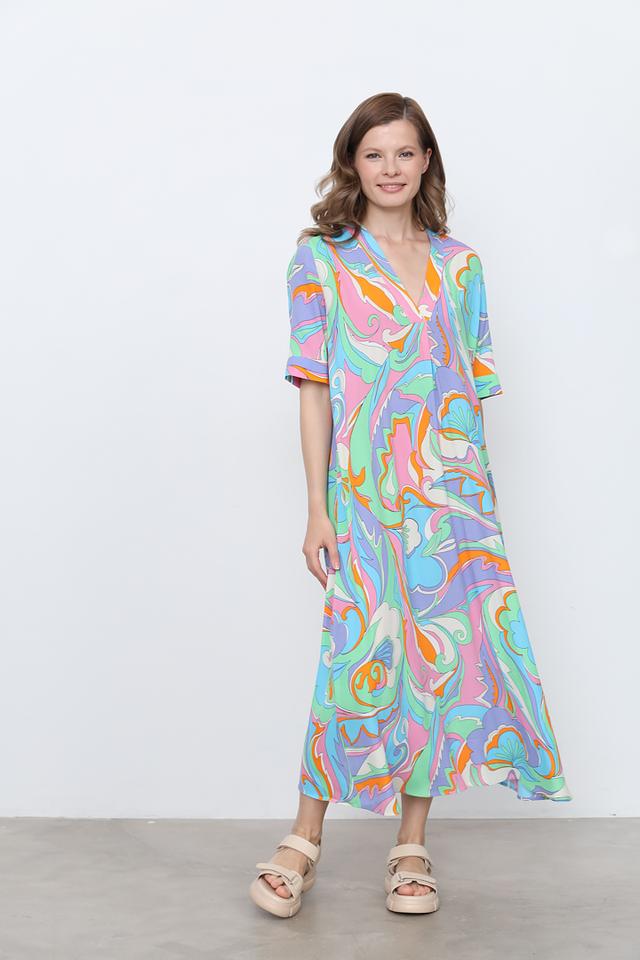 Платье Rich and Royal с принтом