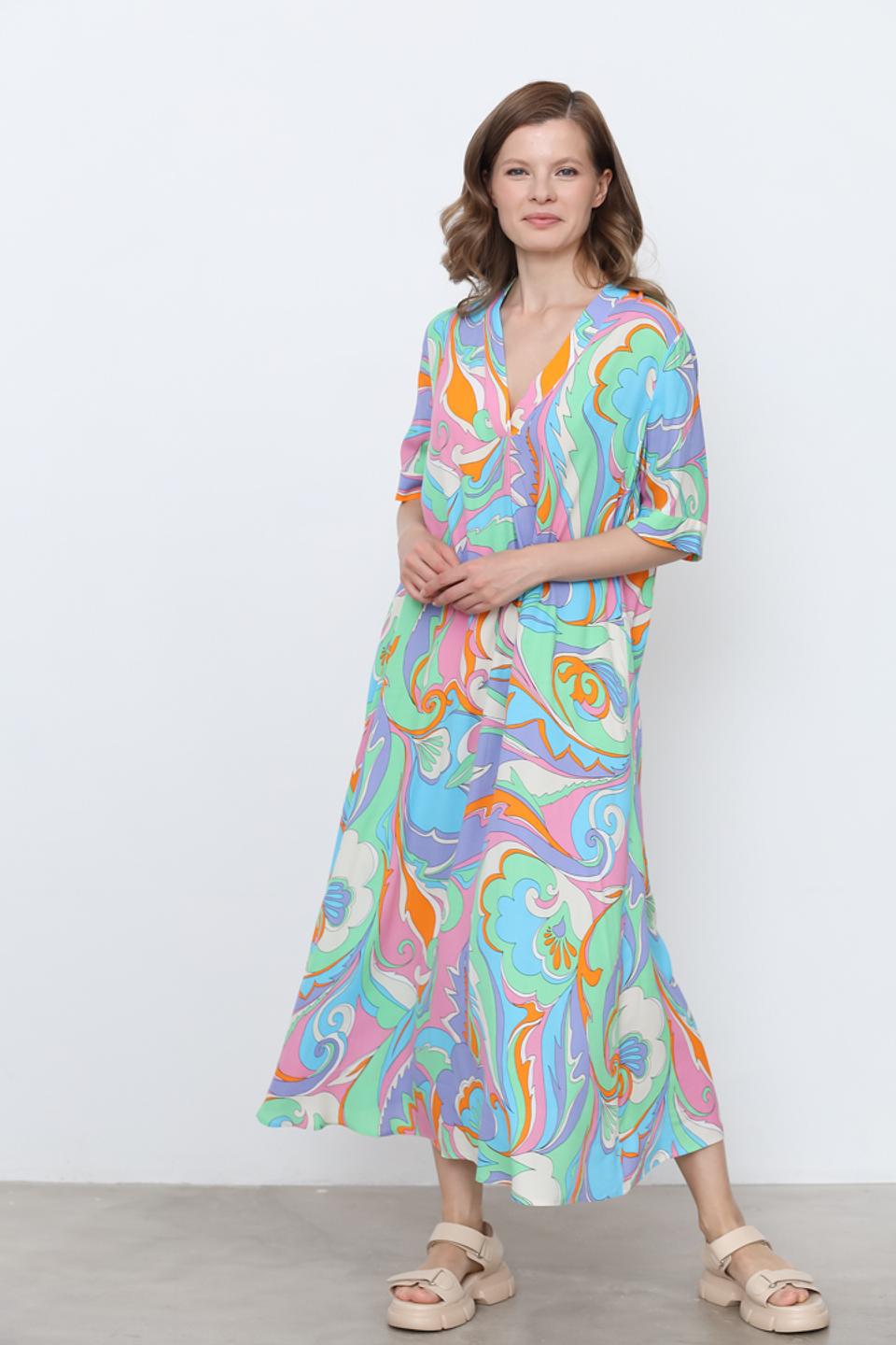 Платье Rich and Royal с принтом