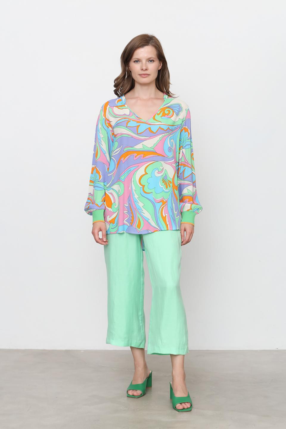 Блуза Rich and Royal с принтом