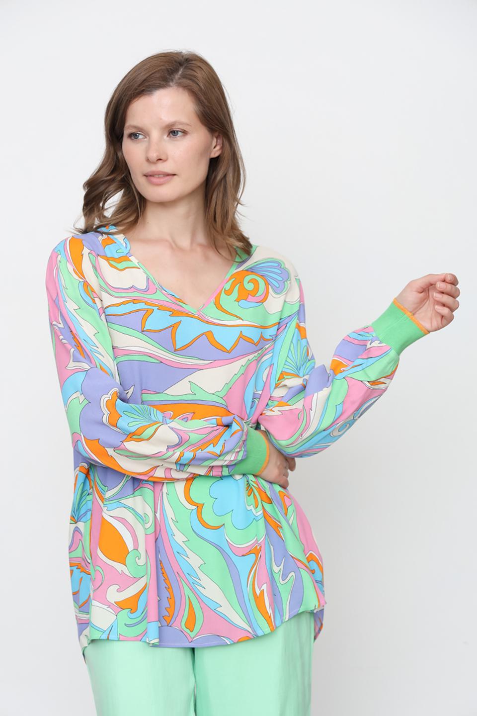 Блуза Rich and Royal с принтом