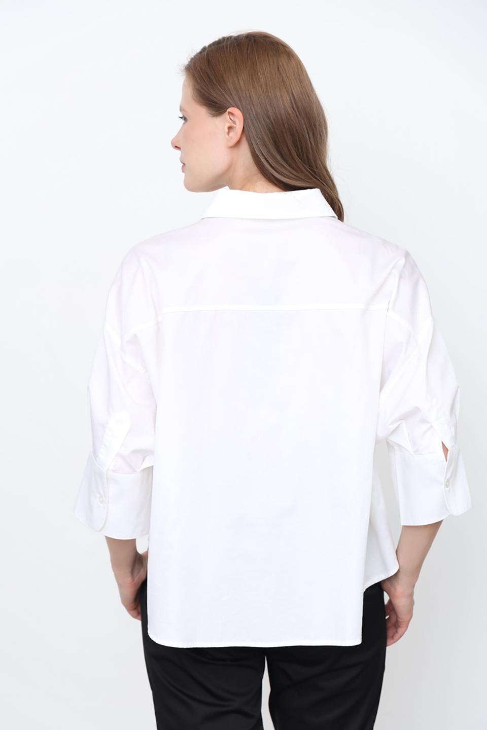 Рубашка Marc Aurel с карманом белый