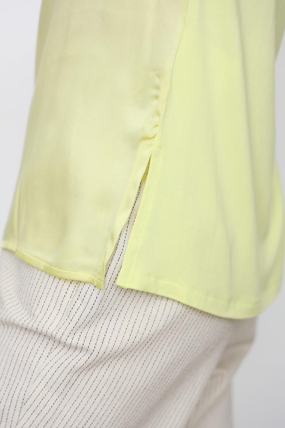 Топ Rich and Royal атласный жёлтый