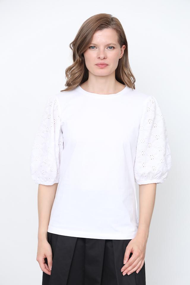 Блуза Marc Aurel с перфорацией