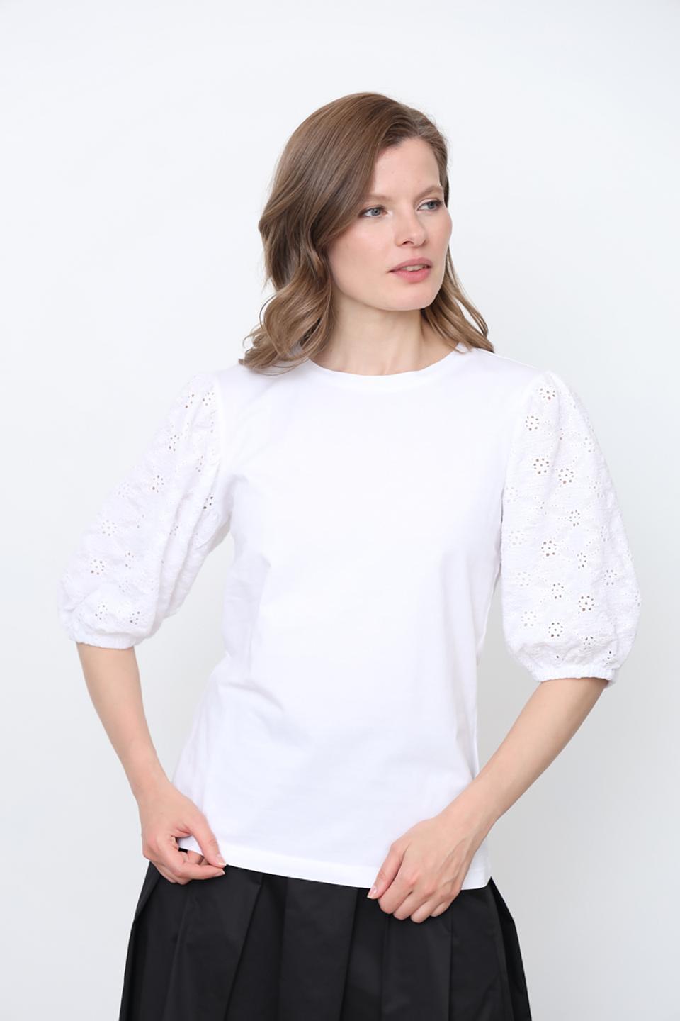 Блуза Marc Aurel с перфорацией