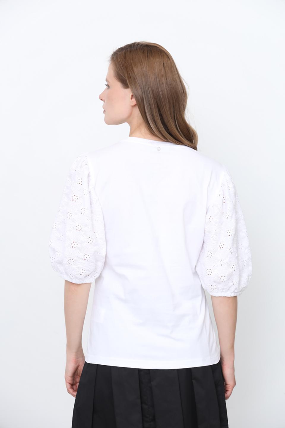 Блуза Marc Aurel с перфорацией