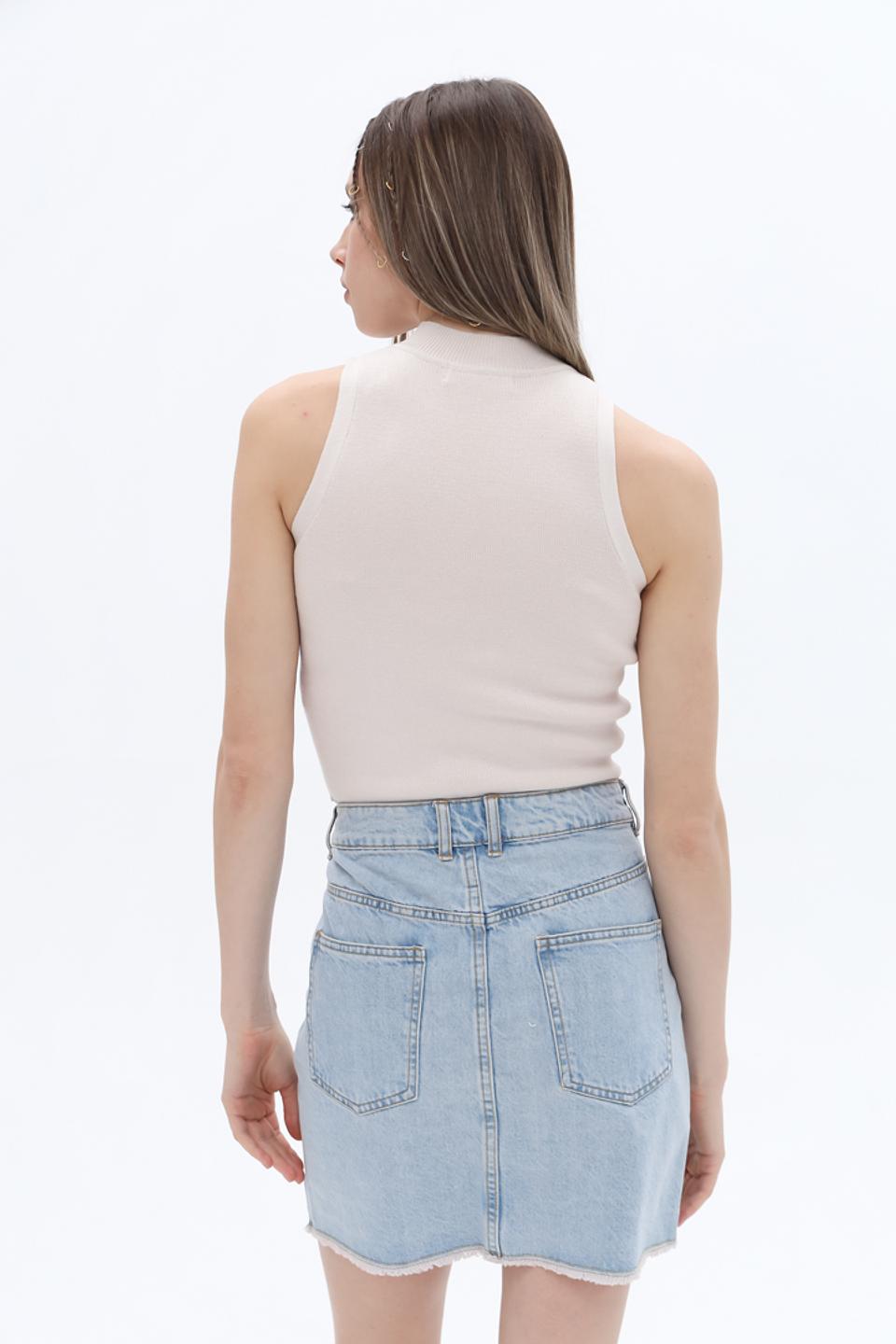 Топ Alcott женский бежевый