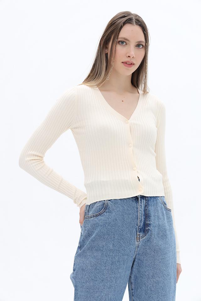 Кардиган Alcott женский кремовый