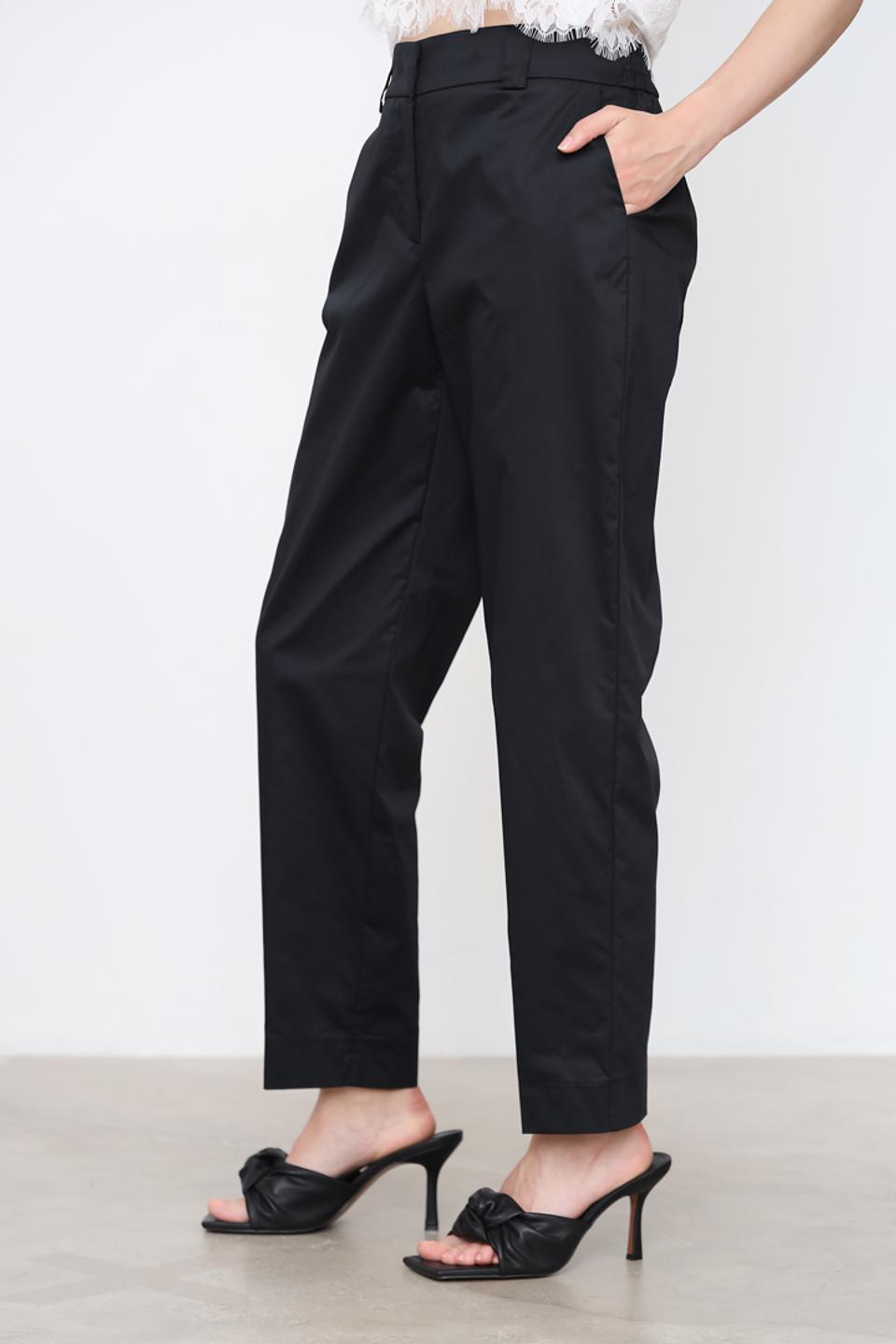 Брюки Icona чёрные прямые