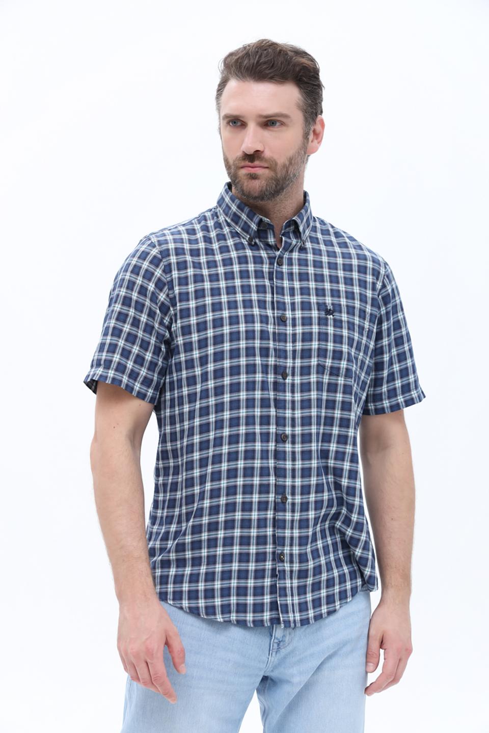 Рубашка кр Lerros в клетку