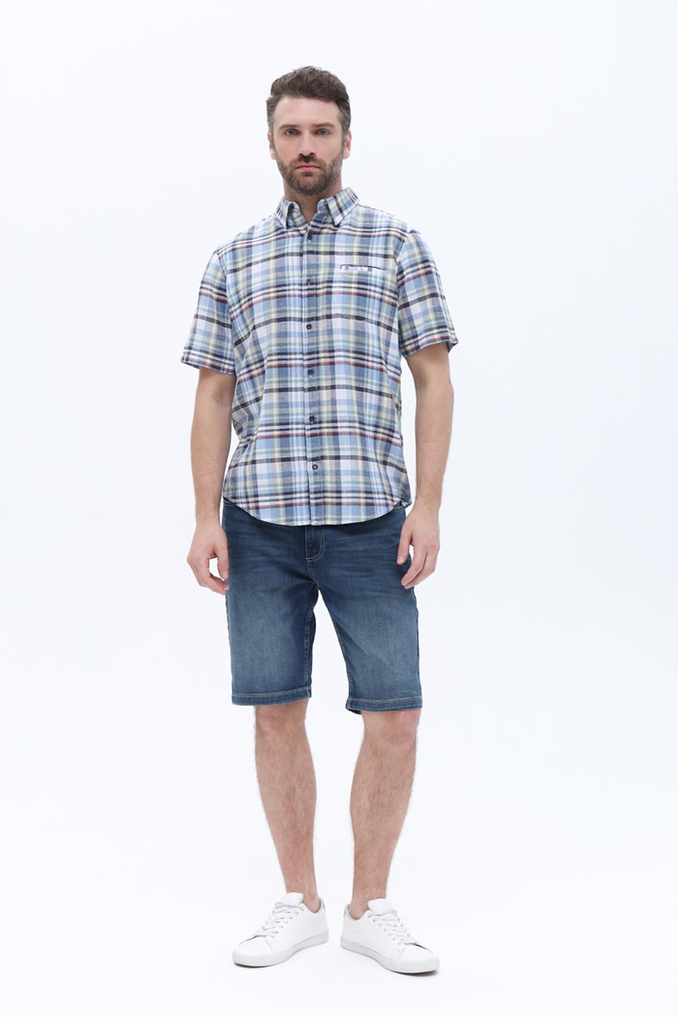 Рубашка кр Lerros в клетку