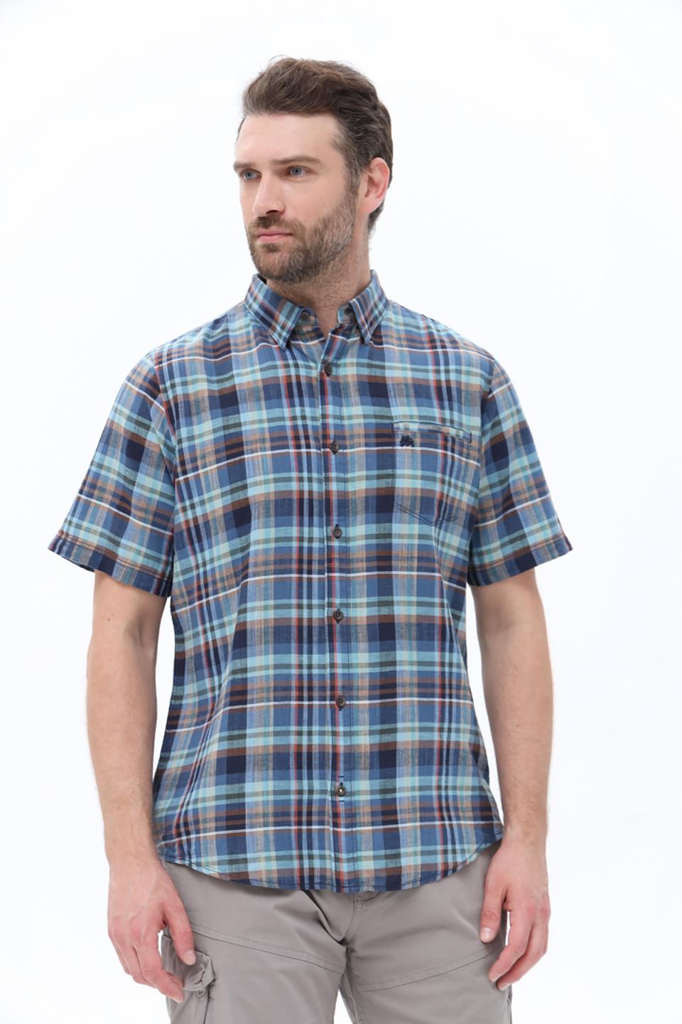 Рубашка кр Lerros в клетку