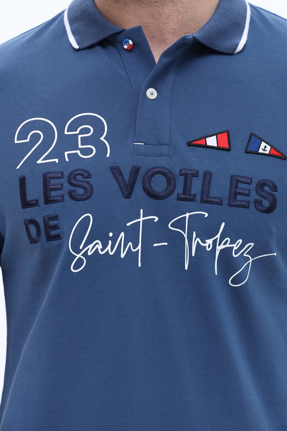 Поло North Sails с логотипом Saint-Tropez