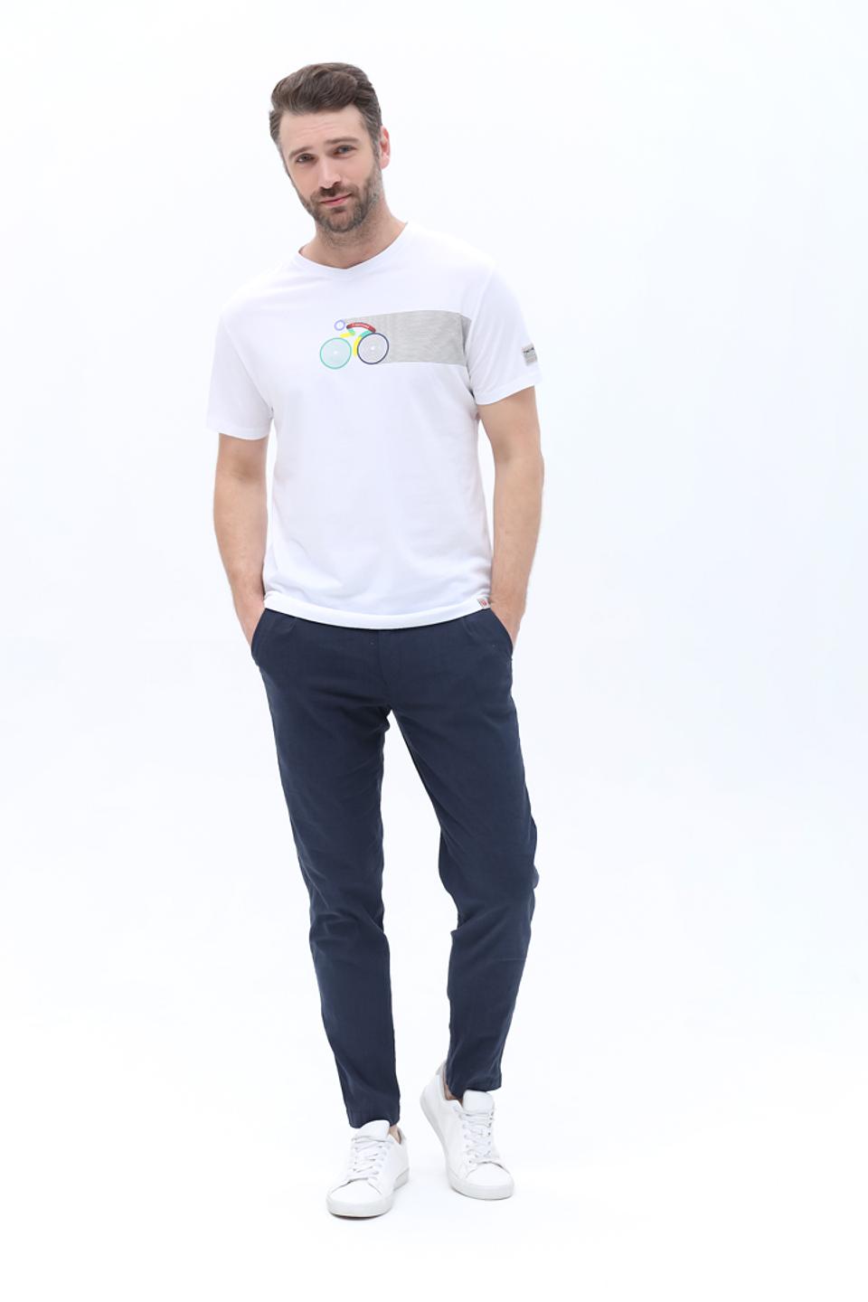 Футболка Time Zone с принтом