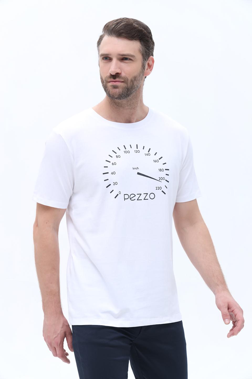 Футболка Pezzo с принтом
