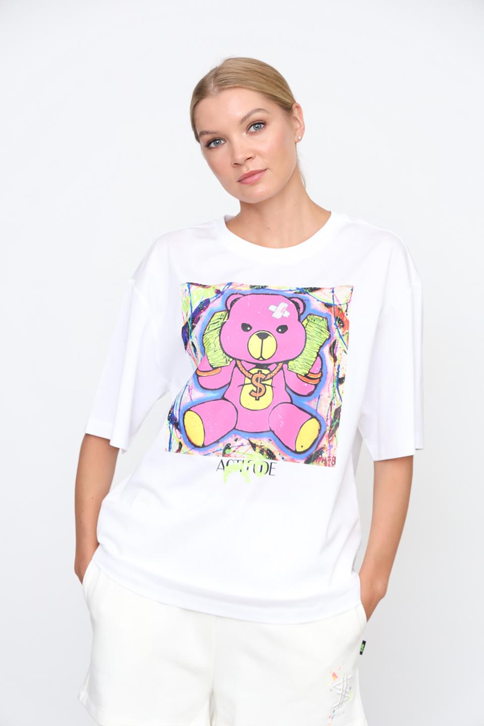 Футболка Twin Set Actitude с принтом