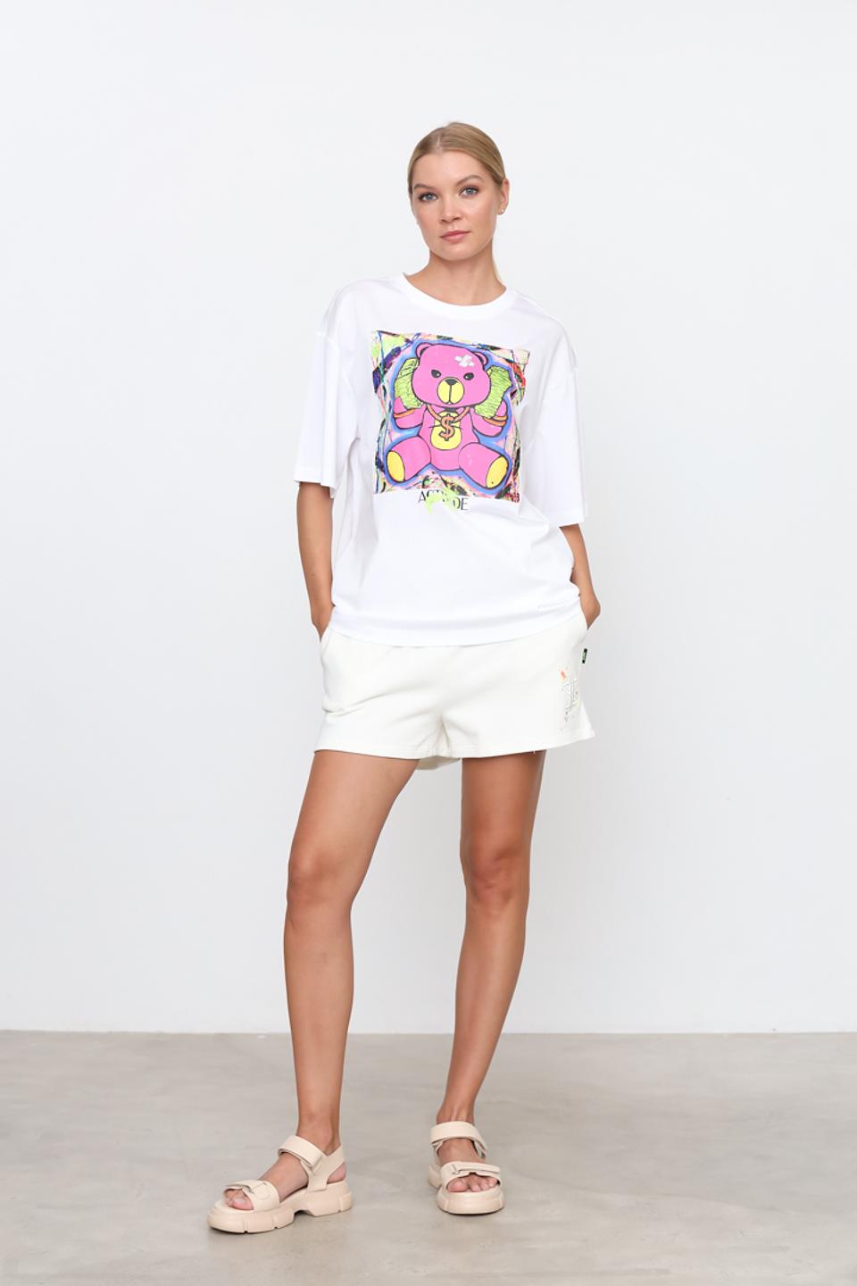 Футболка Twin Set Actitude с принтом