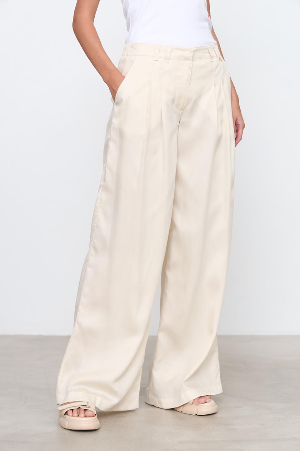 Брюки Twin Set Actitude бежевые