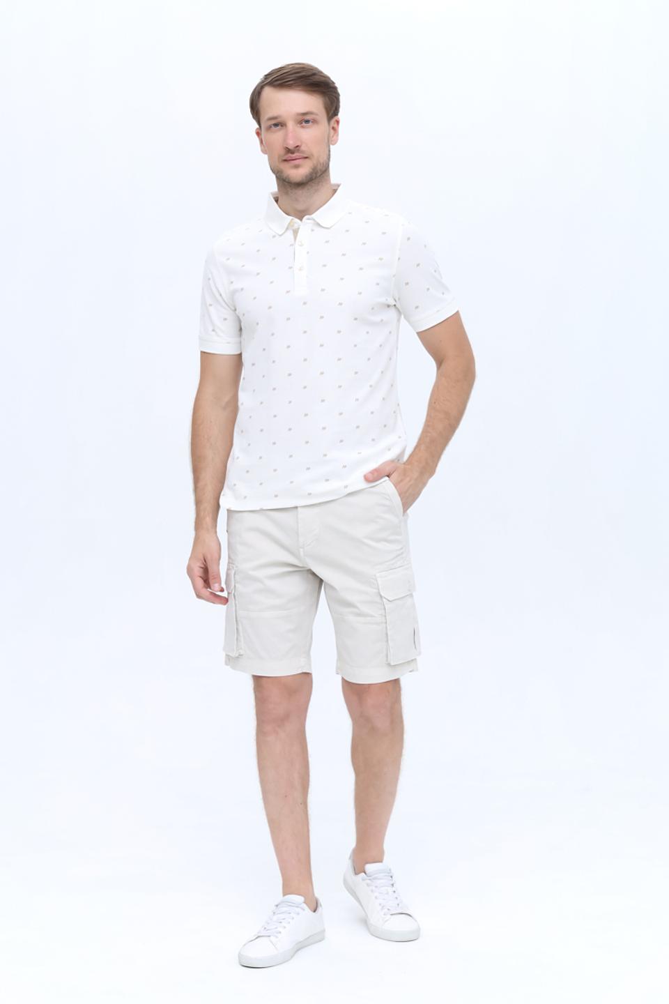 Шорты Gaudi карго бежевые