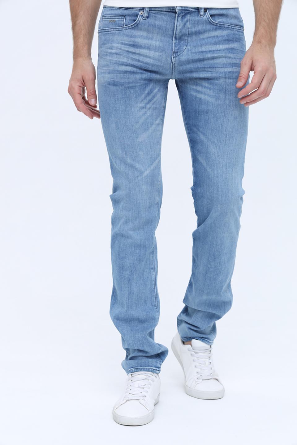 Джинсы Boss Black Slim Fit голубые