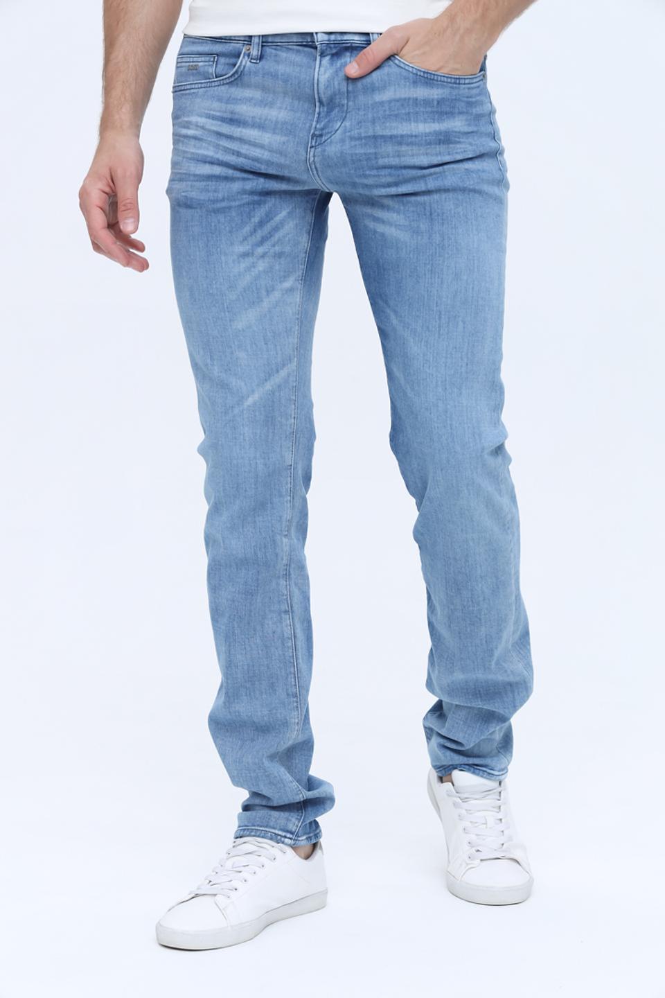 Джинсы Boss Black Slim Fit голубые