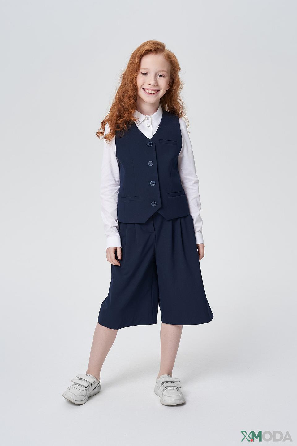 Брюки Choupette школьные темно-синие