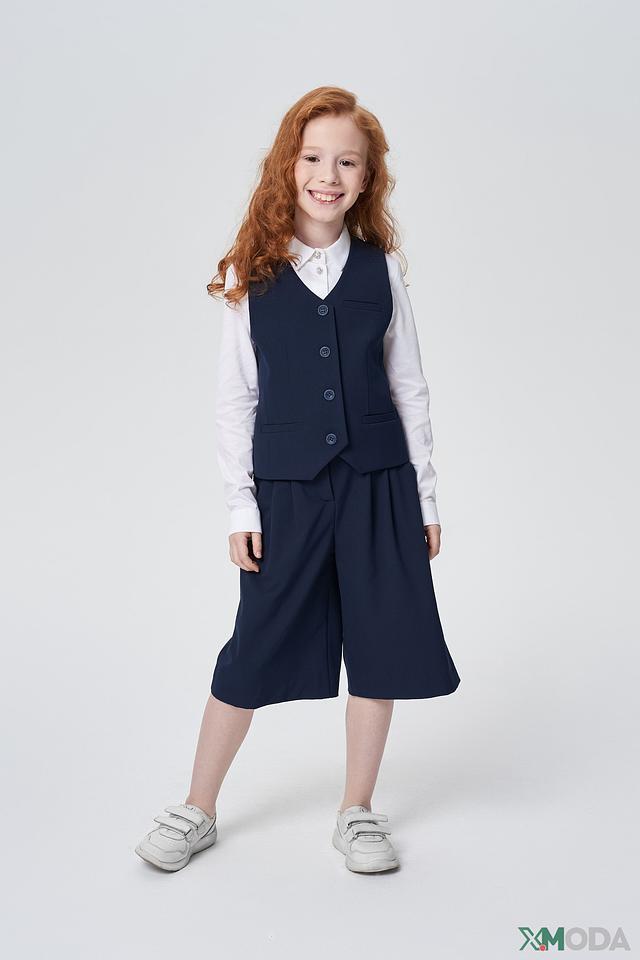 Брюки Choupette школьные темно-синие