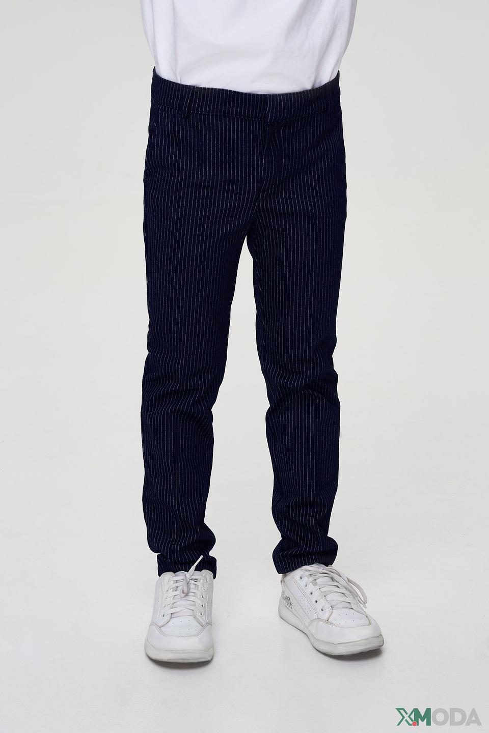 Брюки Choupette в полоску синие