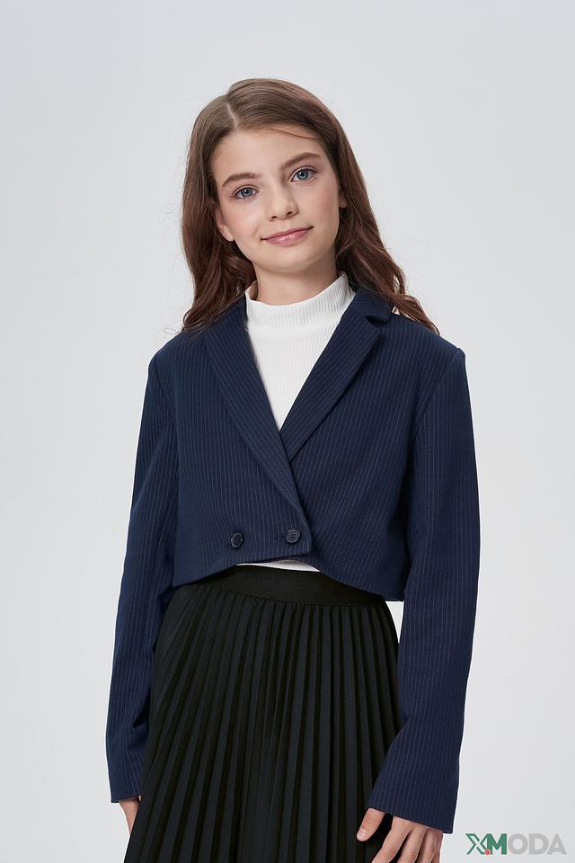 Кардиган Choupette в полоску синий