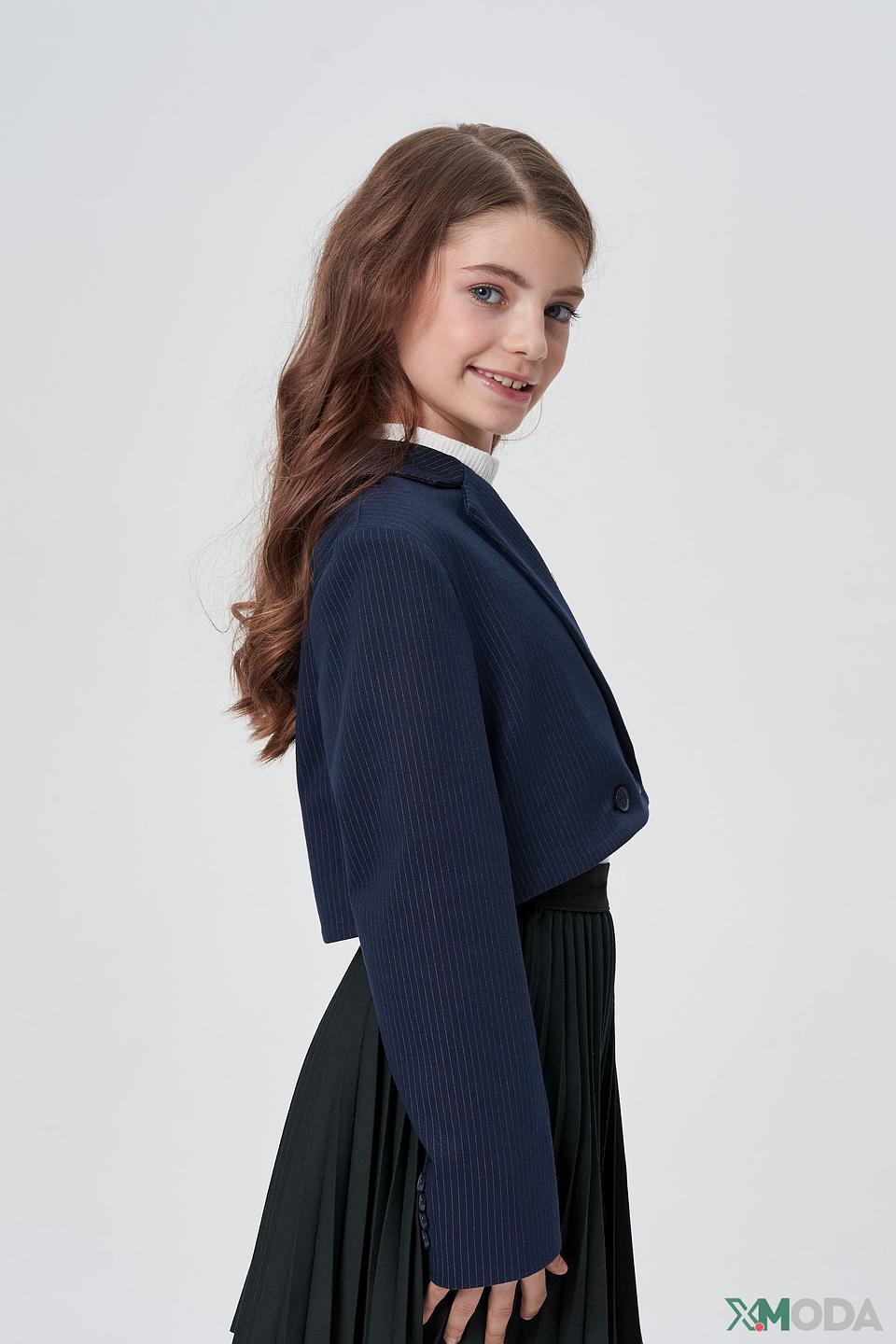 Кардиган Choupette в полоску синий