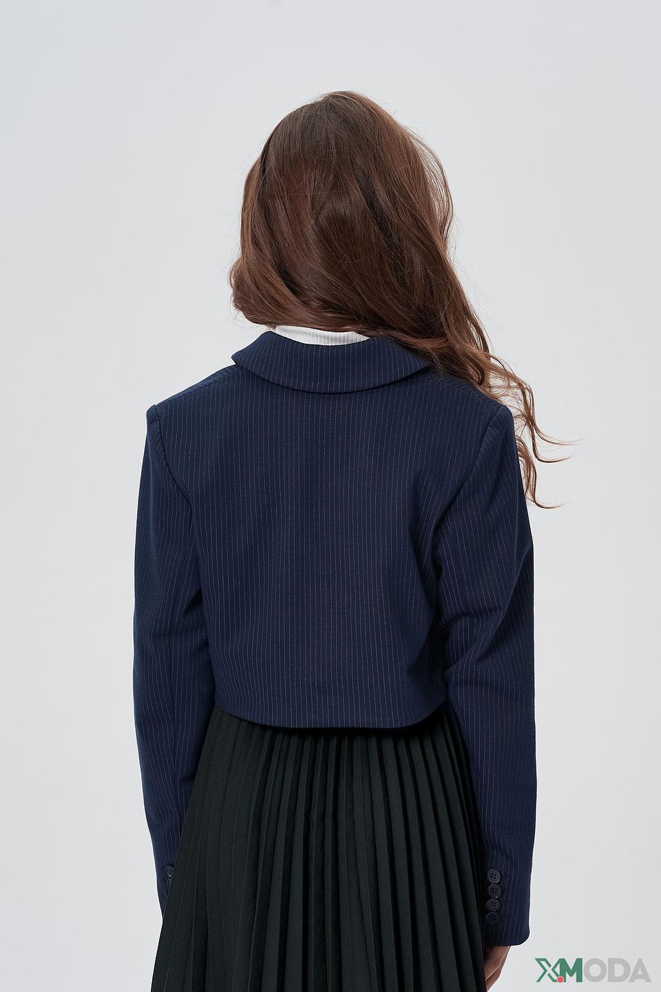 Кардиган Choupette в полоску синий