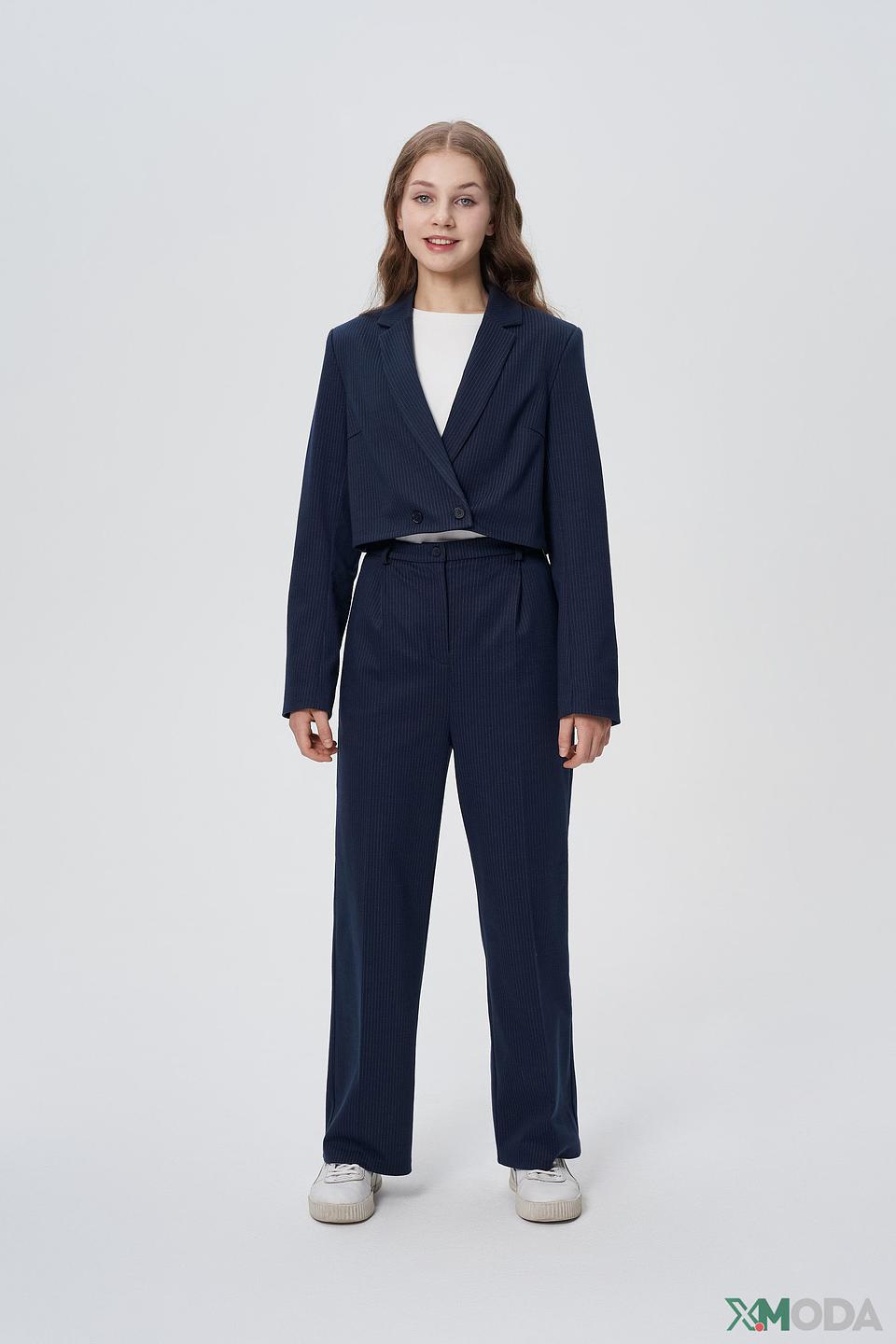 Кардиган Choupette в полоску синий