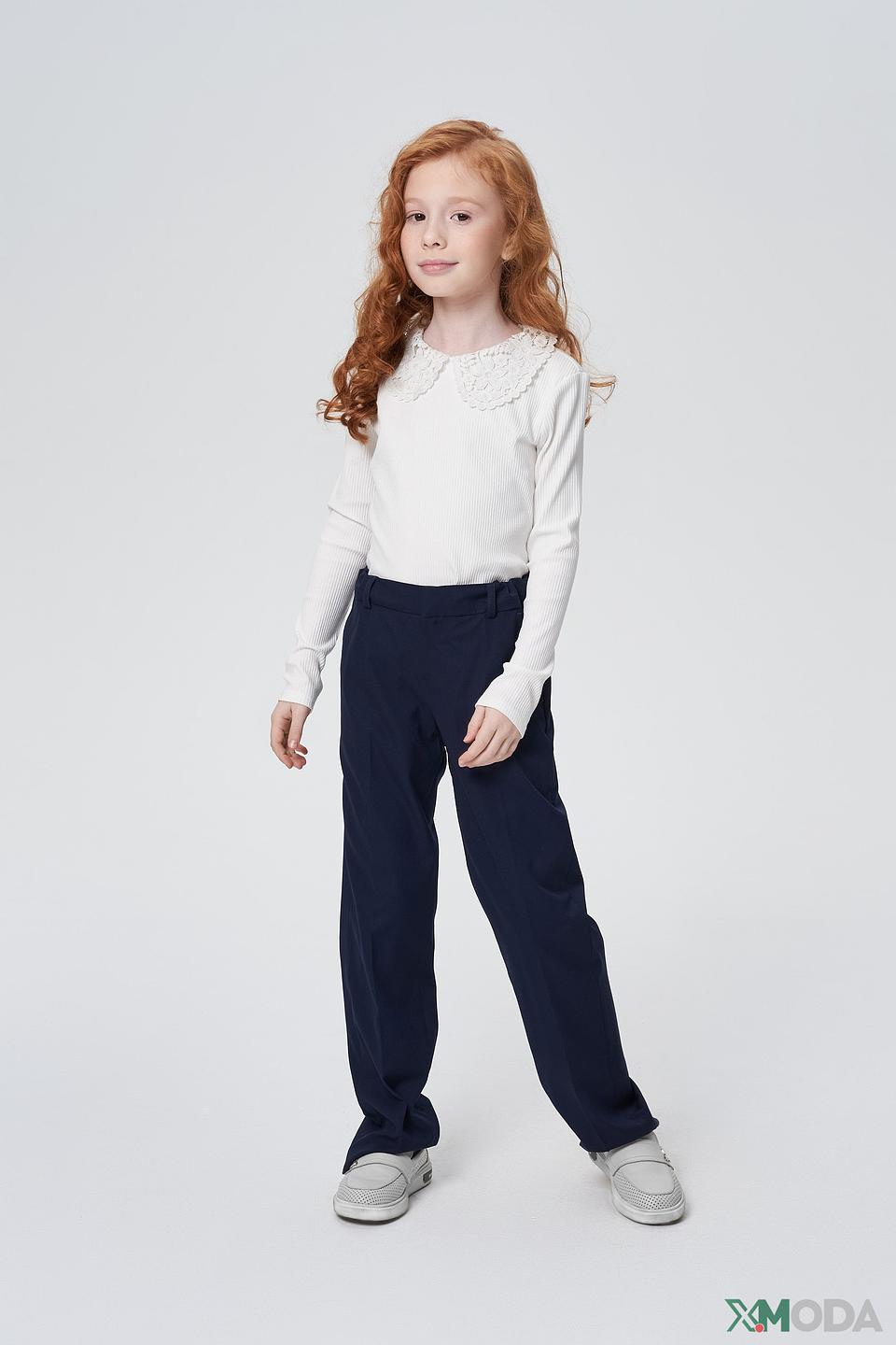 Блуза Choupette детская белая с кружевом