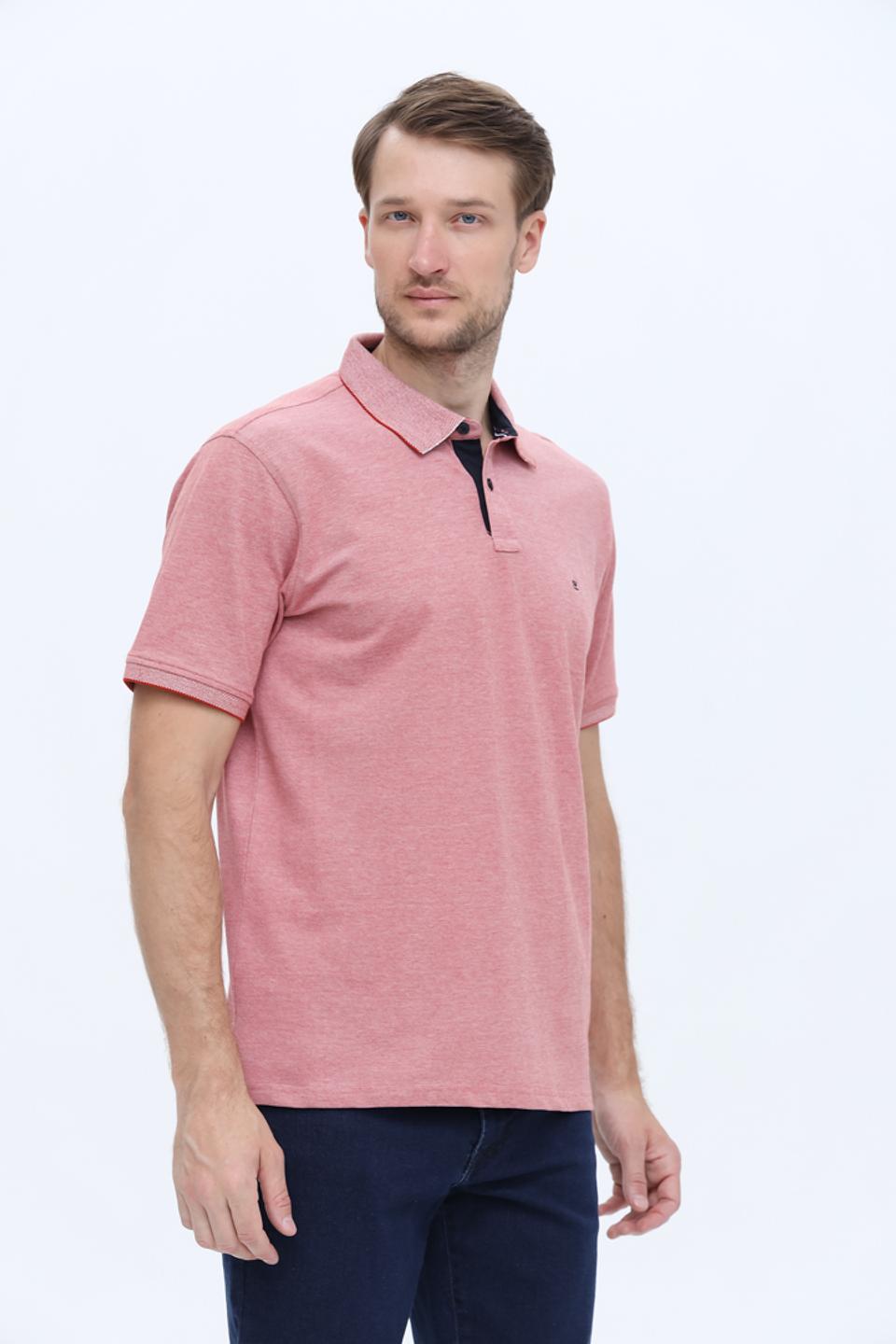 Поло Casa Moda мужское персиковое