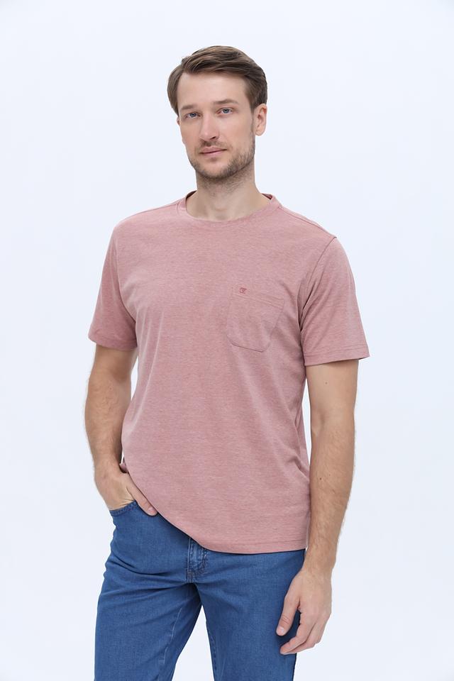 Футболка Casa Moda с карманом розовый
