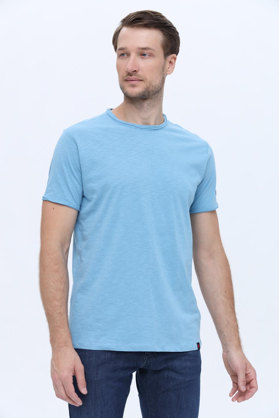 Футболка Time Zone голубая