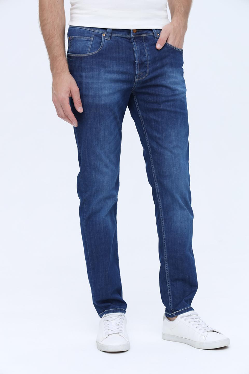 Джинсы Bugatti синие Slim Fit