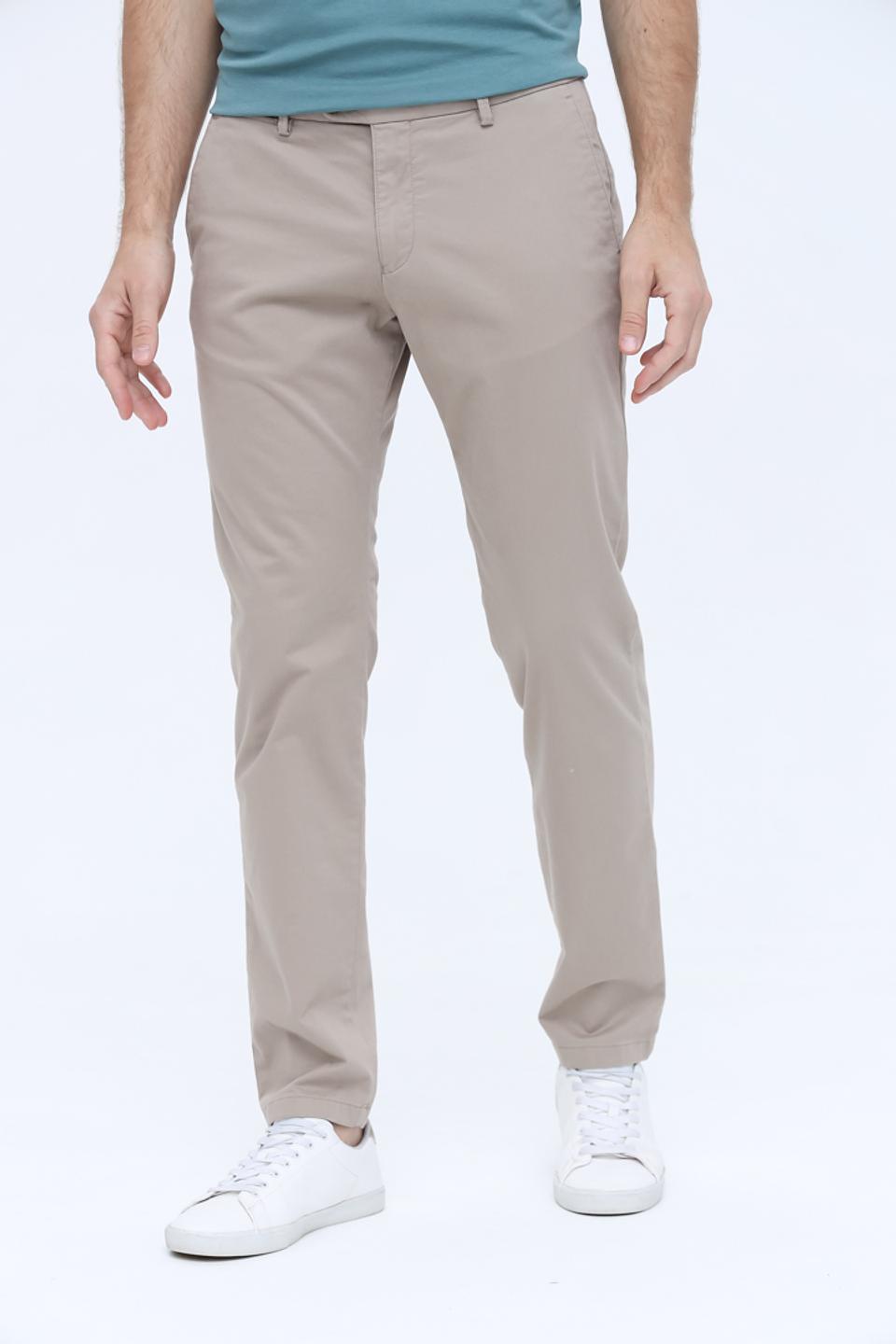 Брюки Bugatti бежевые Slim Fit