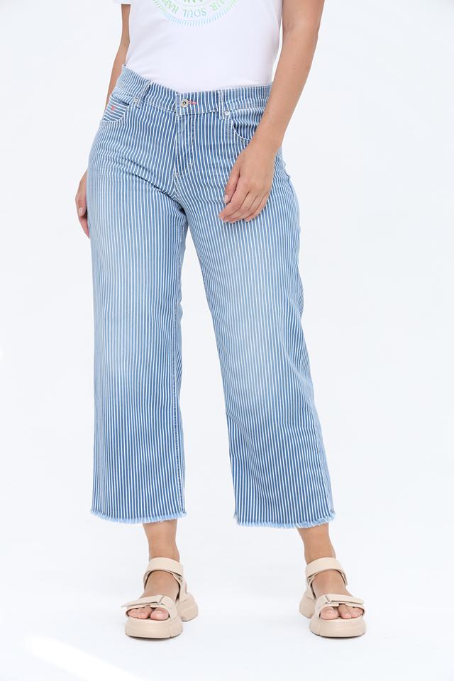 Джинсы Angels в полоску