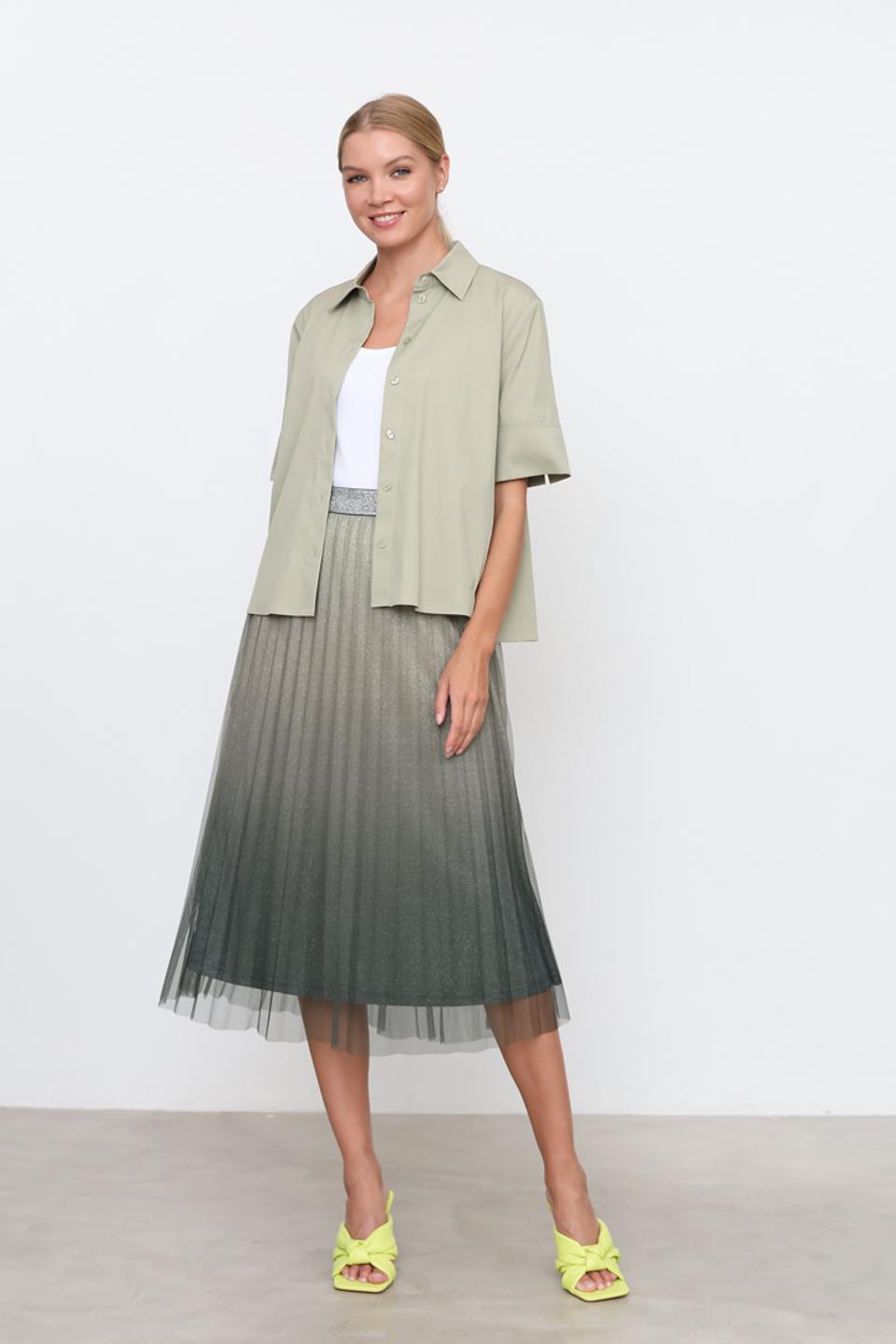 Юбка Gerry Weber плиссе с градиентом