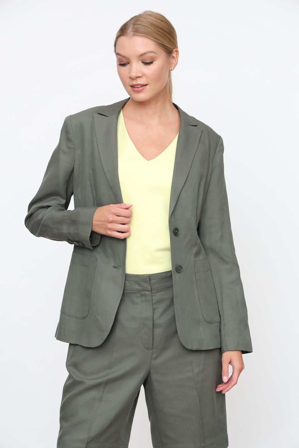 Жакет Gerry Weber хаки с поясом