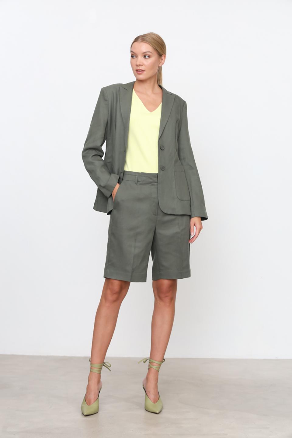 Жакет Gerry Weber хаки с поясом