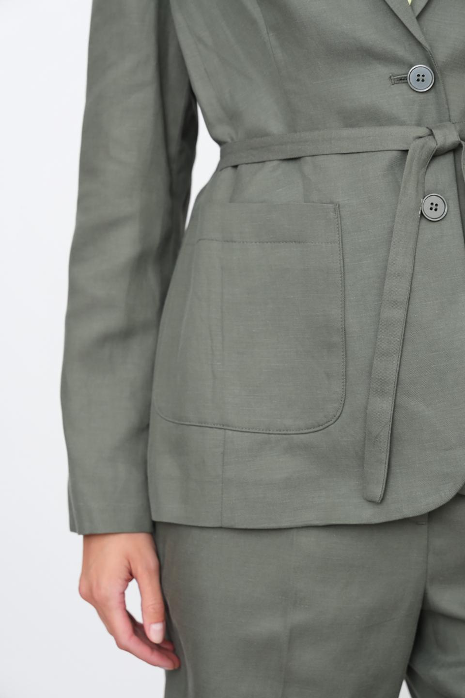 Жакет Gerry Weber хаки с поясом