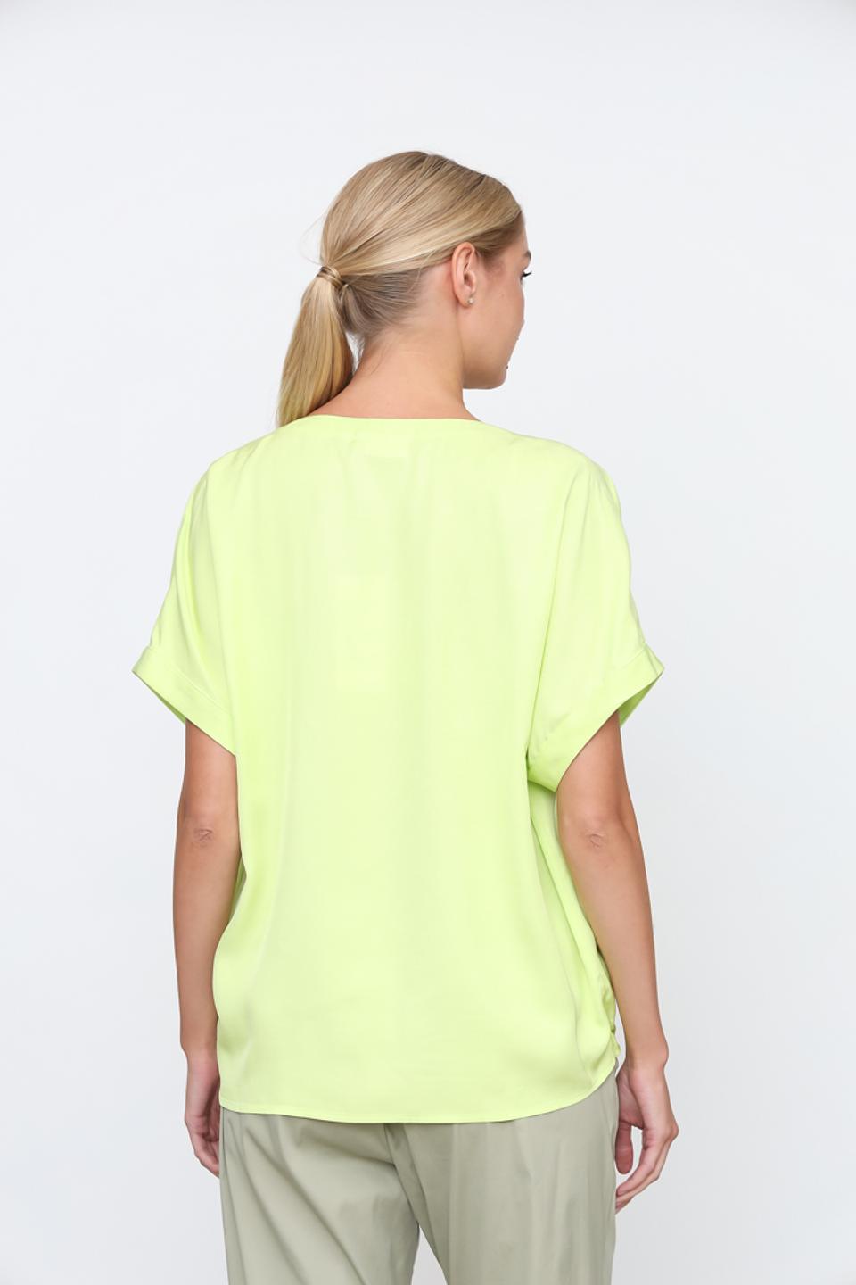 Блуза Gerry Weber лайм с завязками