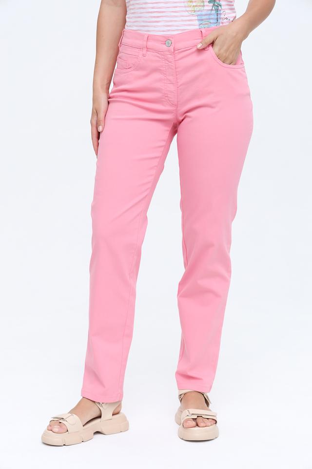 Джинсы Zerres розовые прямые